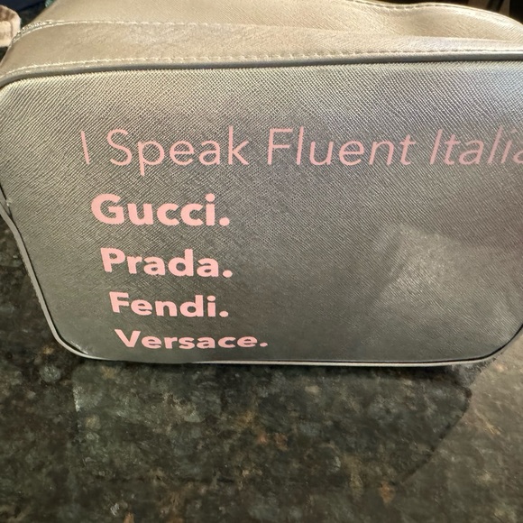 LA/TC Sliver Crossbody Bag Strap Length 25”inch drop w/adjustable buckle strap - Picture 1 of 4